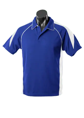 Aussie Pacific Premier Kids Polo Shirt 3301 Casual Wear Aussie Pacific Royal/White 6